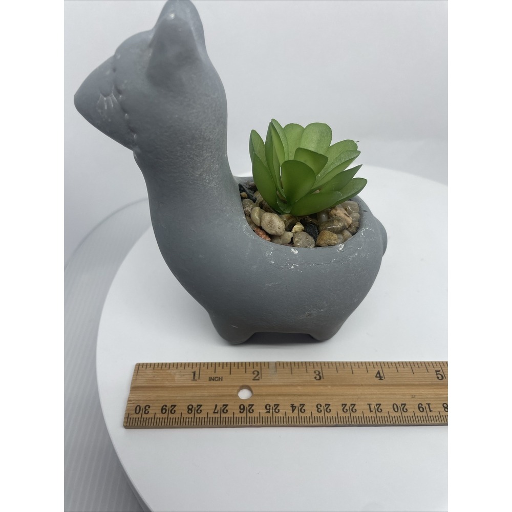 Llama Shape cute bonsai planter suitable for home garden office desktop decor - Picture 7 of 14